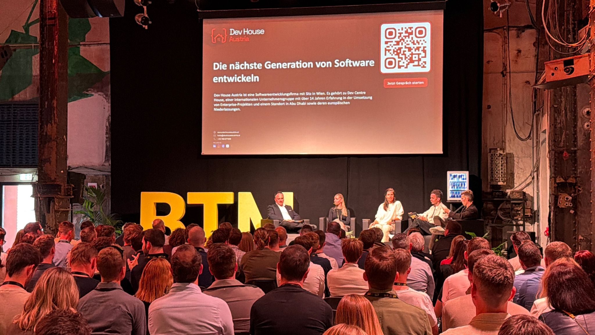 Dev House Austria live beim BTM Event 2026: Innovation durch bedeutungsvolle Verbindungen vorantreiben